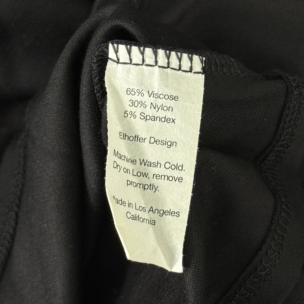 Elhoffer Design Dress Womens Large Marvelous Bolt Zip Up Costume Cosplay Black - Picture 4 of 13